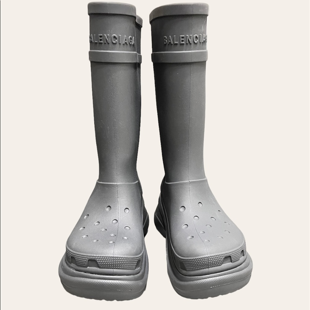 Balenciaga x Crocs™ Rubber Rain Boots Men
